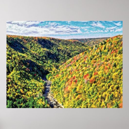 奥行70ブリスル油cmyk ポスター (正面)