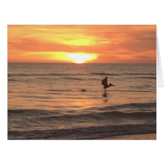 奨励のための日没の心地よいを送って下さい (正面横)