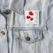 奨励聖なる書物、 経典イザヤポピーガーデンフラワー 缶バッジ (インサイチュ)