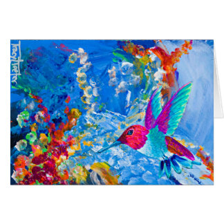 奨励金のハチドリ