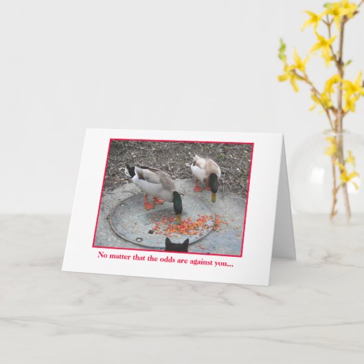 奨励 カード (黄色い花)