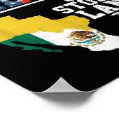 奪われた土地の贈答品で違法であるネイティブアメリカン ポスター (角)