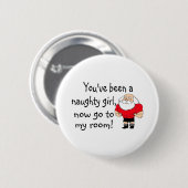 女いけなの子が私の部屋に行く 缶バッジ (正面&裏面)