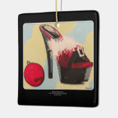 女いけなの子のク絵画リスマス2020 セラミックオーナメント (左)