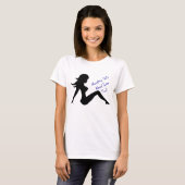 女いけなの子も愛が必要！ Tシャツ (正面フル)