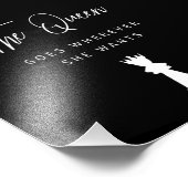 女おもしろいの子が欲しい所へチェスの贈り物 フォトプリント            (角)