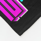 女おもしろいの子が70代80代90代のおもしろいを素晴らし欲しがる フリースブランケット (角)