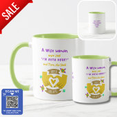 女おもしろいの子の同僚かわいい新しい退職離れ マグカップ