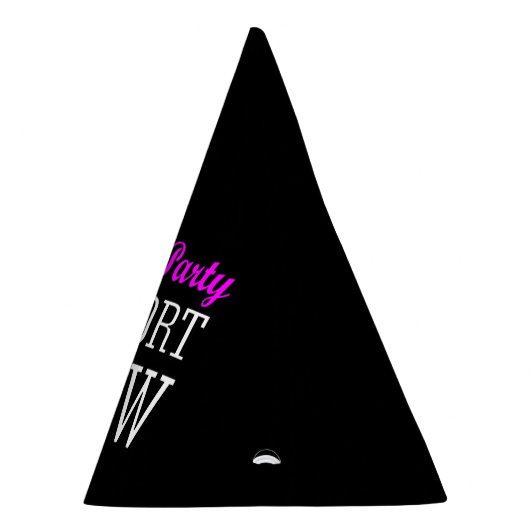 女おもしろいの子の夜のサポートクルー離婚パーティー パーティーハット (右)