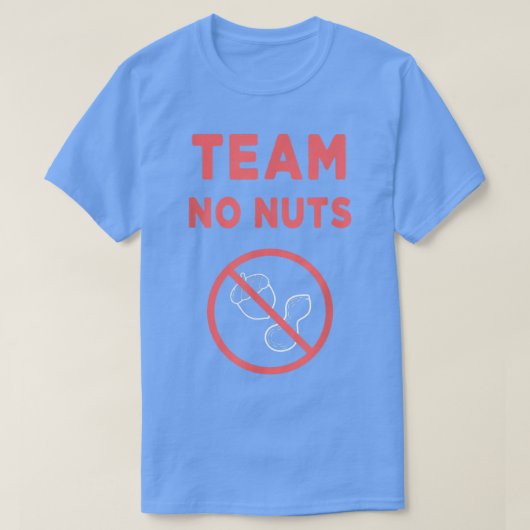 女おもしろいの子チームの女の子を明かす Tシャツ (デザイン正面)