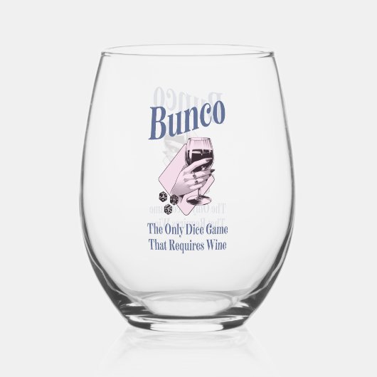 女おもしろいの子ナイトアウトワインバンコ ステムなしワイングラス (裏面)