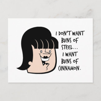 女おもしろいの贈り物 ポストカード