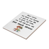 女おもしろい性と男の文字 タイル (側面)