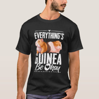 女おもしろい性と男性Gのためのモルモット恋人グラフィック Tシャツ