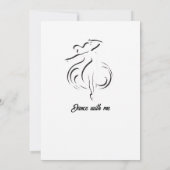 女おもしろい性の中生はまだ暑い50誕生日 招待状 (裏面)