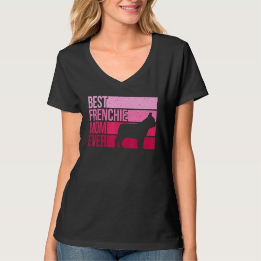 女おもしろい性の女の子のためのフランス語のマフランスのマ Tシャツ (正面)