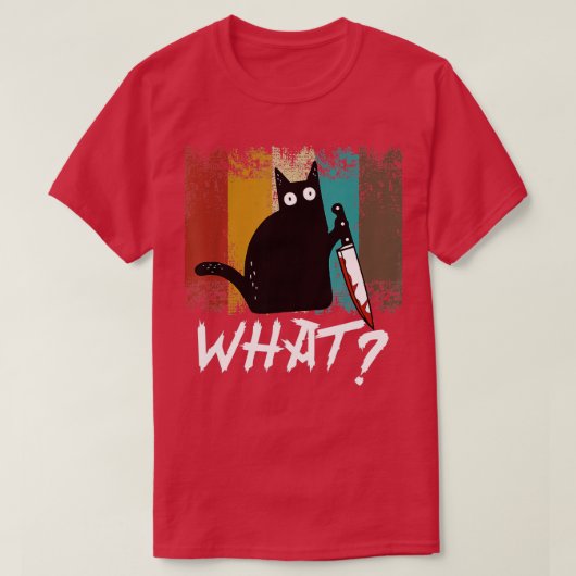 女おもしろい性の男のための黒猫s私は私が欲しいものを tシャツ (デザイン正面)