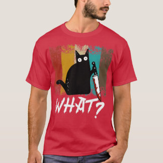女おもしろい性の男のための黒猫s私は私が欲しいものを tシャツ
