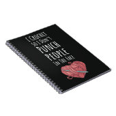 女おもしろい性への贈り物 ノートブック (右側)