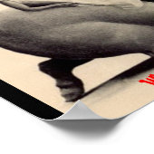 女おもしろい性オン豚&ヴィンテージ引用文なぜポスターを取る ポスター (角)