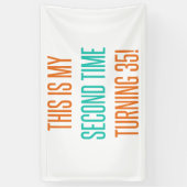 女おもしろい性70誕生日 横断幕 (縦)