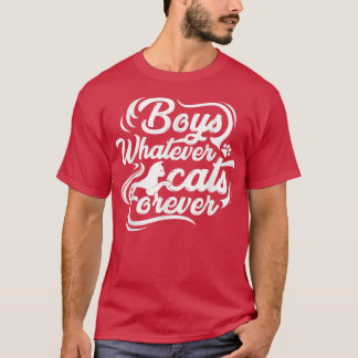 女おもしろい猫オーナーの猫デザイン Tシャツ