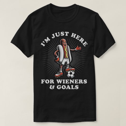 女おもしろい男性へ性ゴール Tシャツ (デザイン正面)