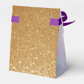 女お洒落の子のための妖精パーティーの好意ボックス フェイバーボックス (裏面サイド)