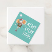 女お洒落の子メリー全クリスマス フェイバータグ (インサイチュ)