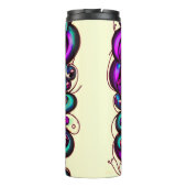 女お洒落の子芸術的 タンブラー (裏面)