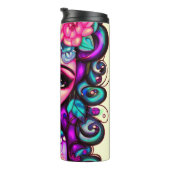 女お洒落の子芸術的 タンブラー (回転右)