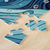 女お洒落性 ジグソーパズル (側面)