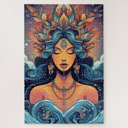 女お洒落性 ジグソーパズル (縦)