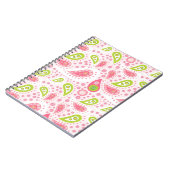 女かわいらしの子のためガーリーのピンクの贈り物アイディア ノートブック (左側)