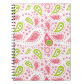 女かわいらしの子のためガーリーのピンクの贈り物アイディア ノートブック (正面)