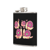女かわいらしの子のガーリー贈り物 フラスク (左)