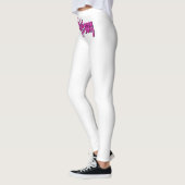 女かわいらしの子のスワガーレギンス レギンス (左)