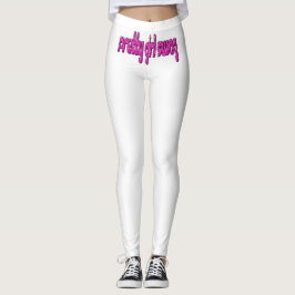 女かわいらしの子のスワガーレギンス レギンス