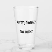 女かわいらしの獣 タンブラーグラス (正面)