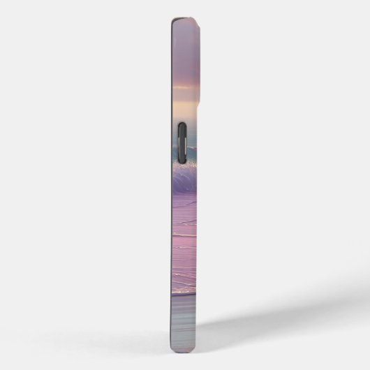 女かわいらしの離れビーチ上の足跡 Case-Mate iPhoneケース (裏面 / 右)