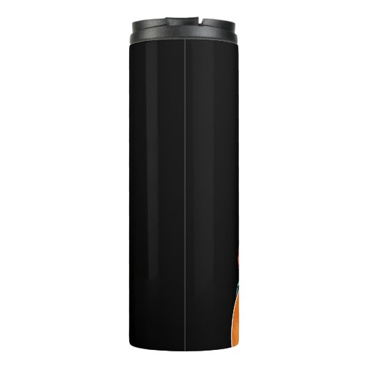 女かわいらし人漫画パーソナライズされた タンブラー (裏面)