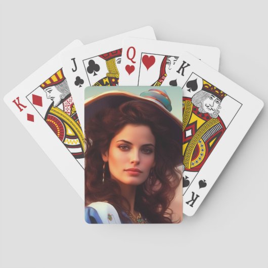 女かわいらし性 トランプ (裏面)