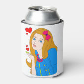 女かわいらし性 缶クーラー (缶正面)