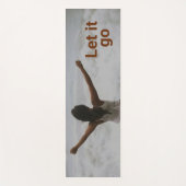 女がビーチ ヨガマット (正面)