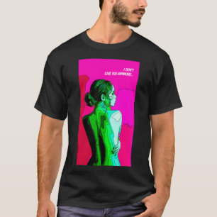 女が付いて来た Tシャツ