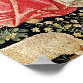 女が回転する ポスター (角)