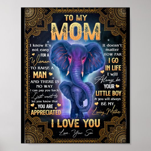 女が男を育てる簡単ではない – ママ ポスター (正面)