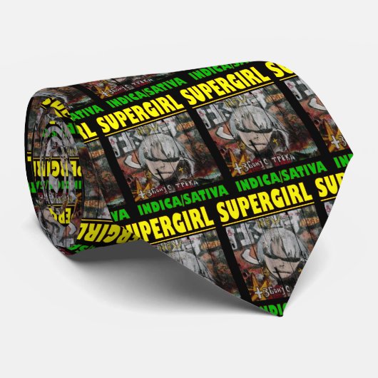 女すごいの子インディカ・サティバ ネクタイ (ロール)