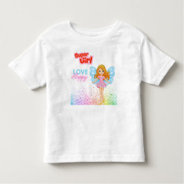 女すごいの子 トドラーTシャツ