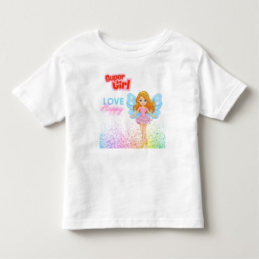 女すごいの子 トドラーTシャツ (正面)